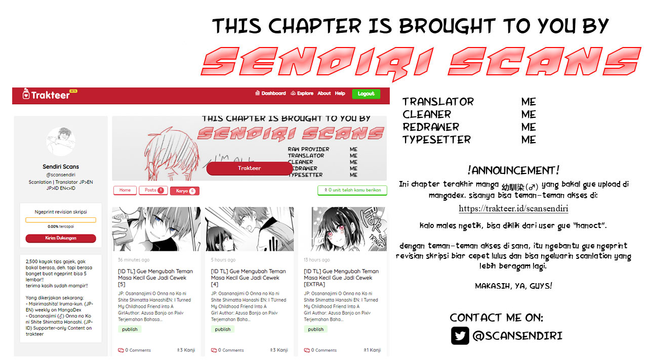 Osananajimi wo Onnanoko ni Shiteshimatta Hanashi chapter 2